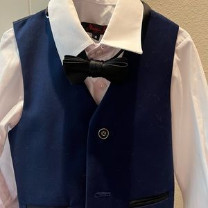 Navy blue tux